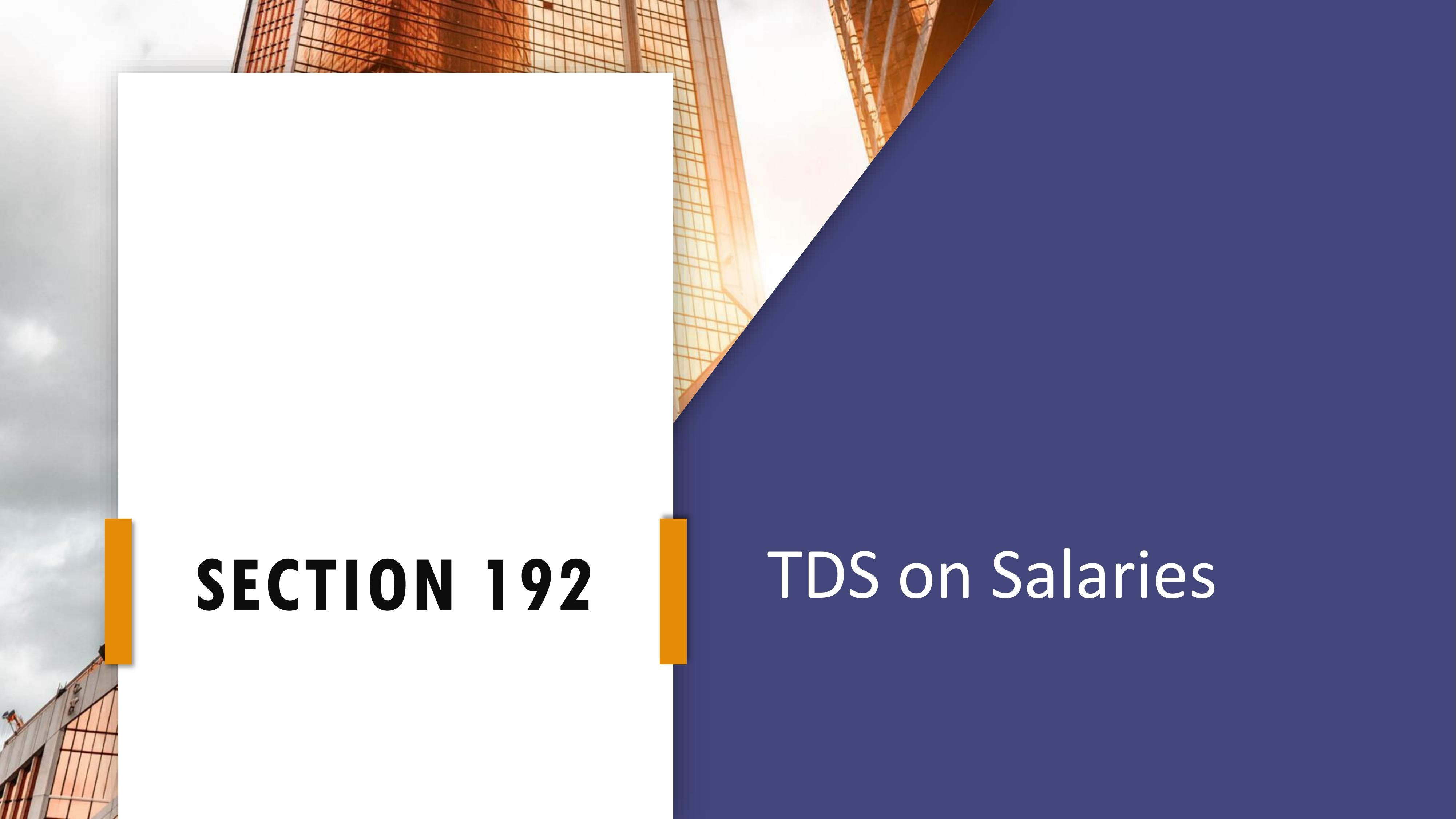 Tds On Salary Under Section 192 Taxwink 8978