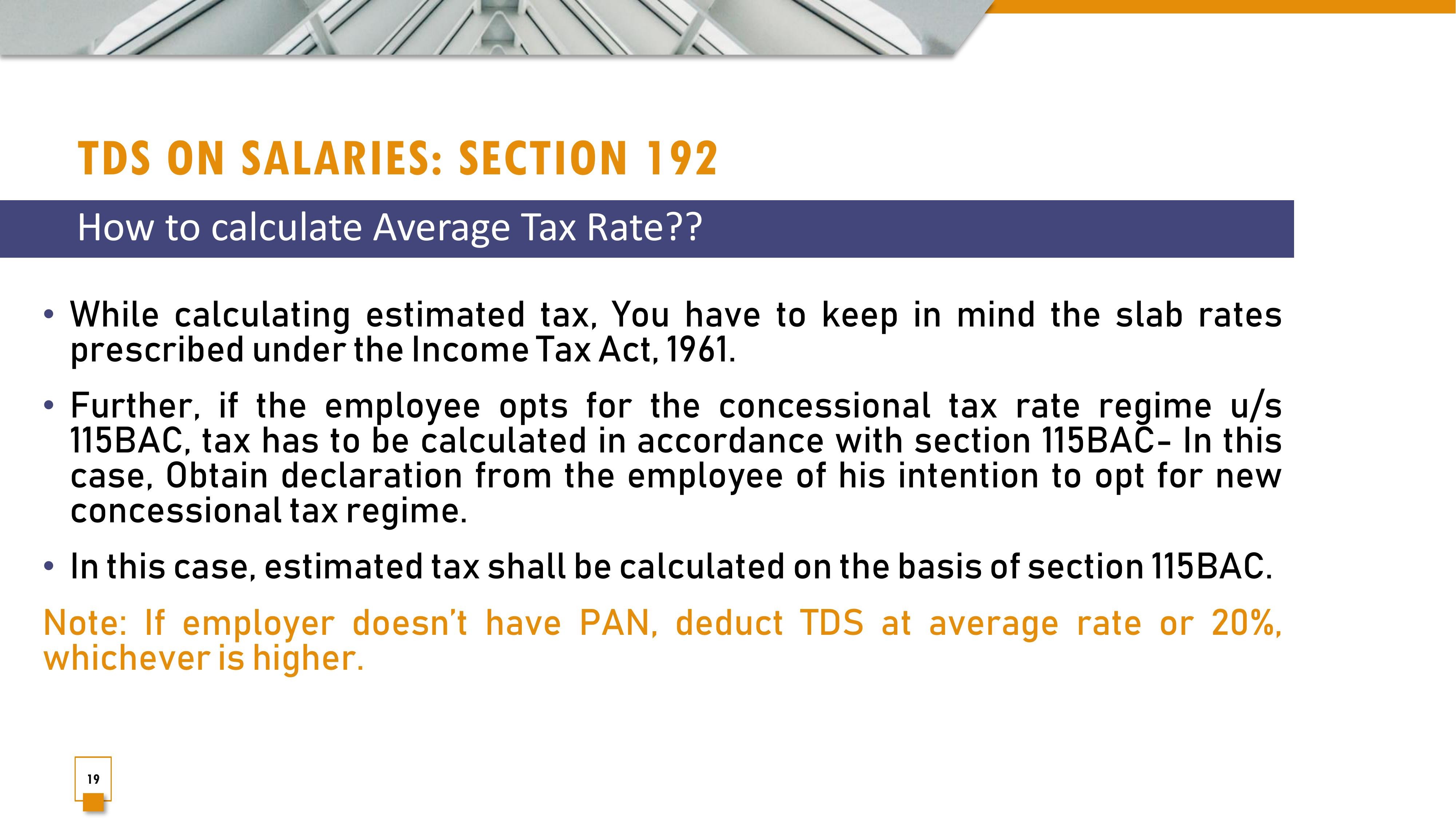 Tds On Salary Under Section 192 Taxwink 3037