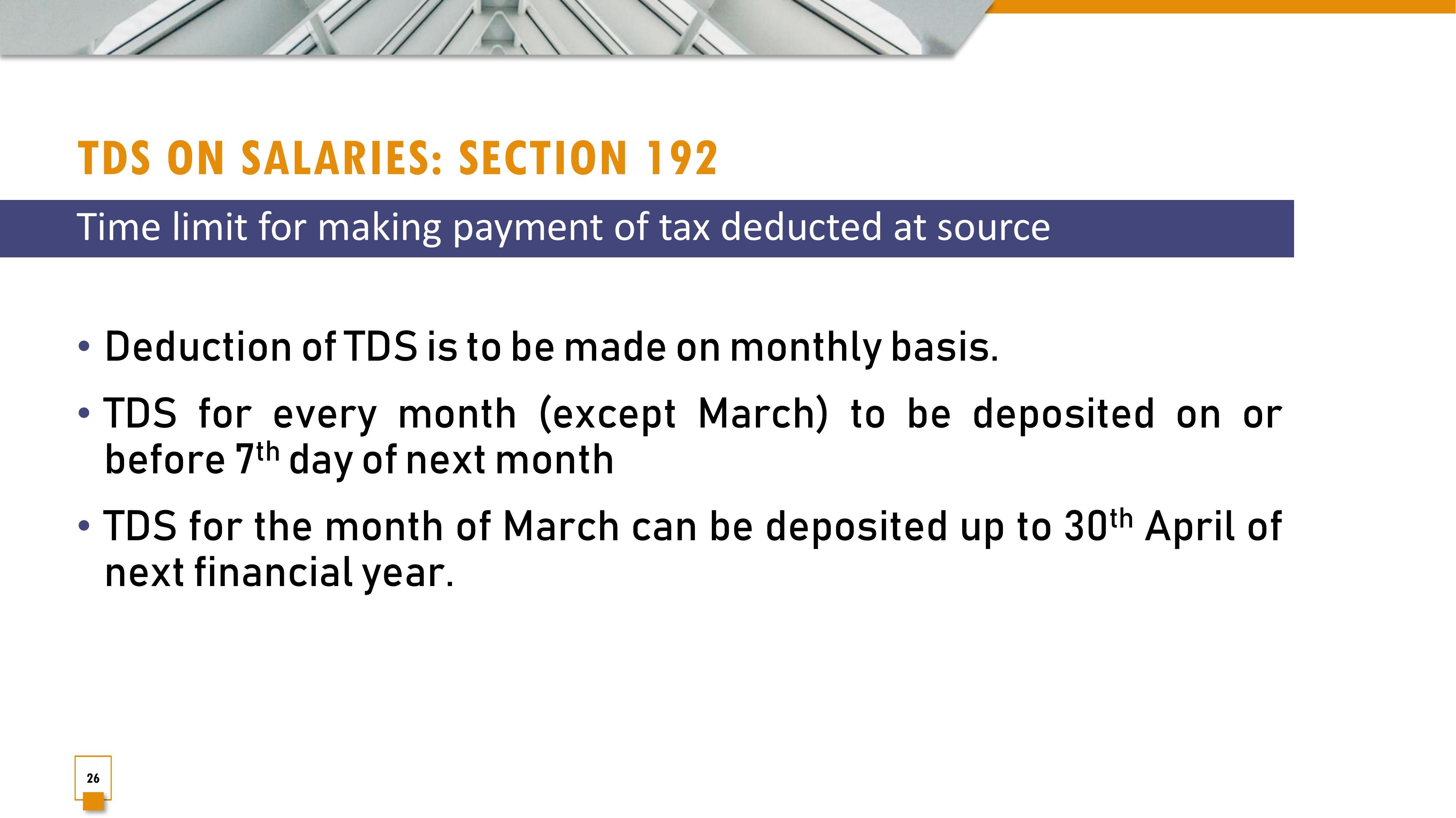 Tds On Salary Under Section 192 Taxwink 1070